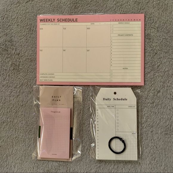 Planner set - Picture 1 of 4